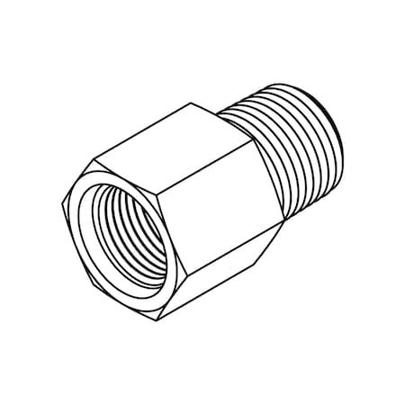 Hydraulic Fitting-Steel08FOR-12MP